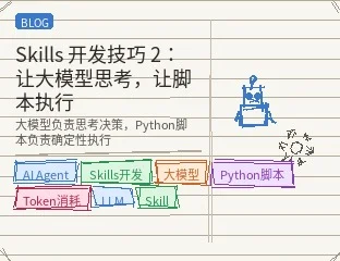 Skills 开发技巧 2：让大模型思考，让脚本执行